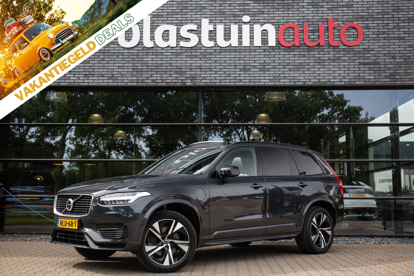Volvo XC90 - 2.0 T8 Recharge AWD R-Design 2.0 T8 Recharge AWD R-Design , Adap. cruise, Pano dak, HUD, 360°camera, Trekhaak, - AutoWereld.nl