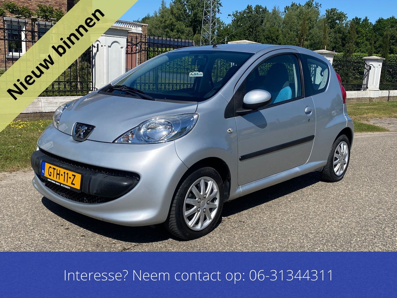 Peugeot 107 - 1.0-12V XR zeer nette auto weinig km Nieuwe Apk - AutoWereld.nl