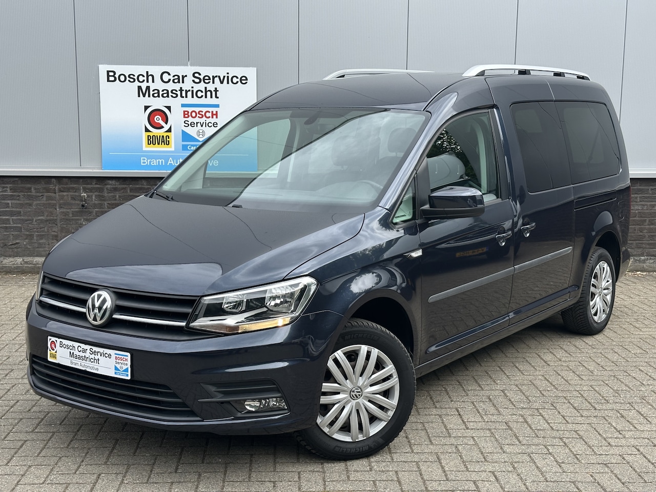 Volkswagen Caddy Maxi - 1.4 TSI 7P | Automaat | 7-zits | 1. Eigenaar | Comfortline | Leer | Navi | PDC - AutoWereld.nl