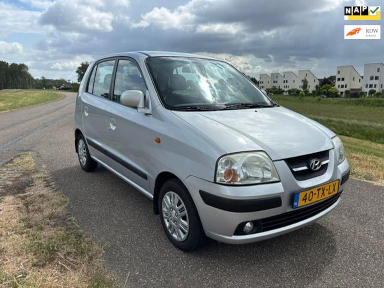 Hyundai Atos - 1.1i Dynamic Cool 5drs airco AUTOMAAT 123480 km nap bj 2007 - AutoWereld.nl