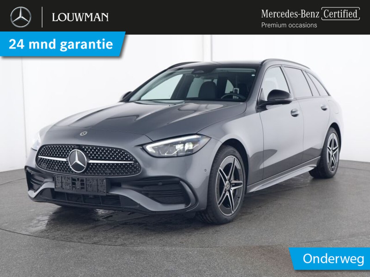 Mercedes-Benz C-klasse Estate - 300 e AMG Plug-In Hybride AMG Line Advanced Plus | Night Pakket | Trekhaak | Panorama Schu - AutoWereld.nl