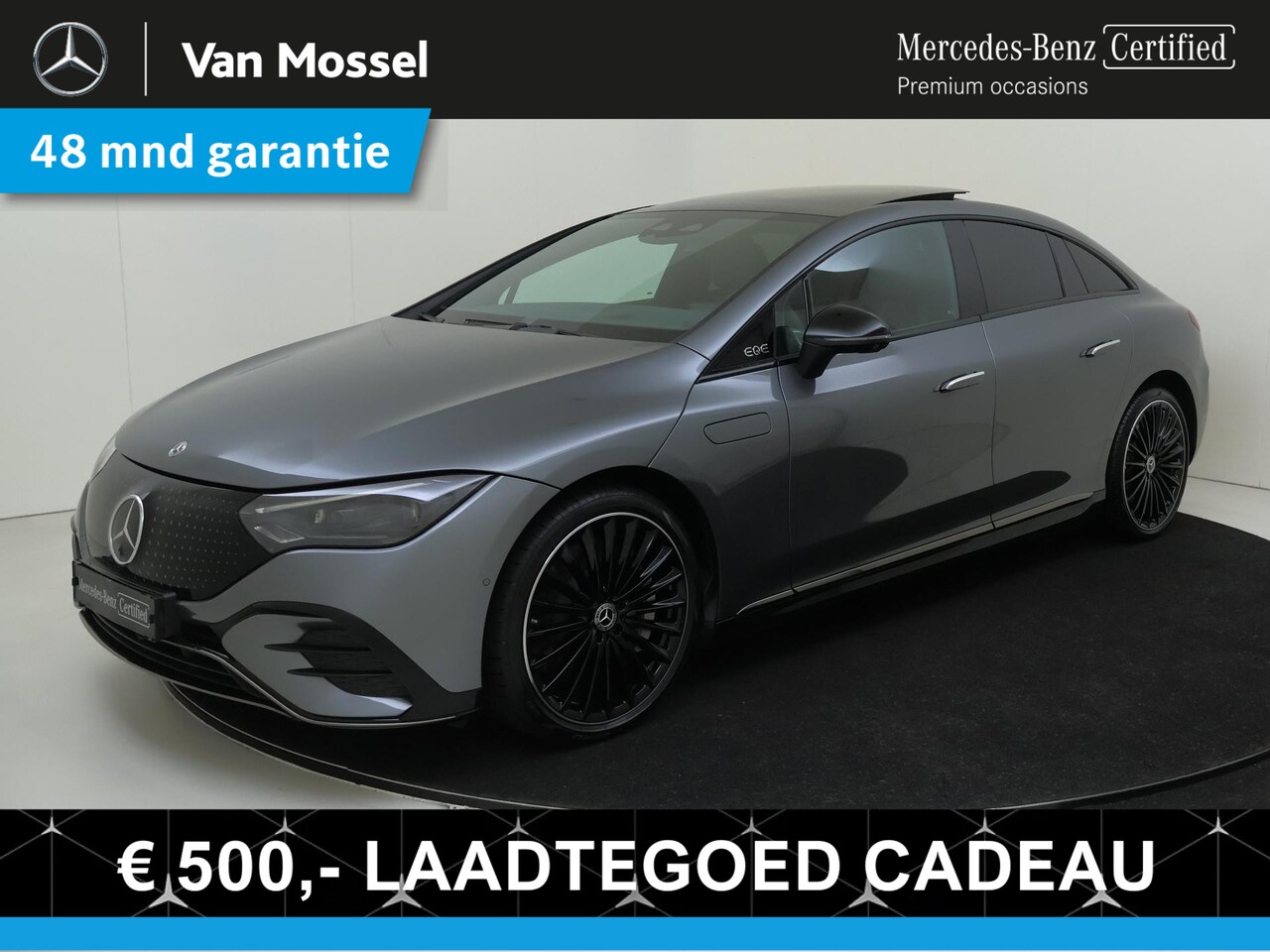 Mercedes-Benz EQE - 300 AMG Line 89 kWh / Premium Plus/ 21 inch/ Panoramadak/ AIRMATIC - AutoWereld.nl