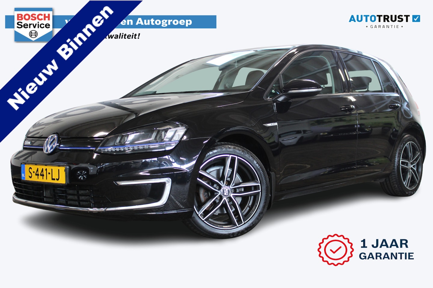 Volkswagen e-Golf - e-Golf | Incl. 12 maanden garantie | Lichtmetalen velgen | Navigatie systeem | Airco | Voo - AutoWereld.nl