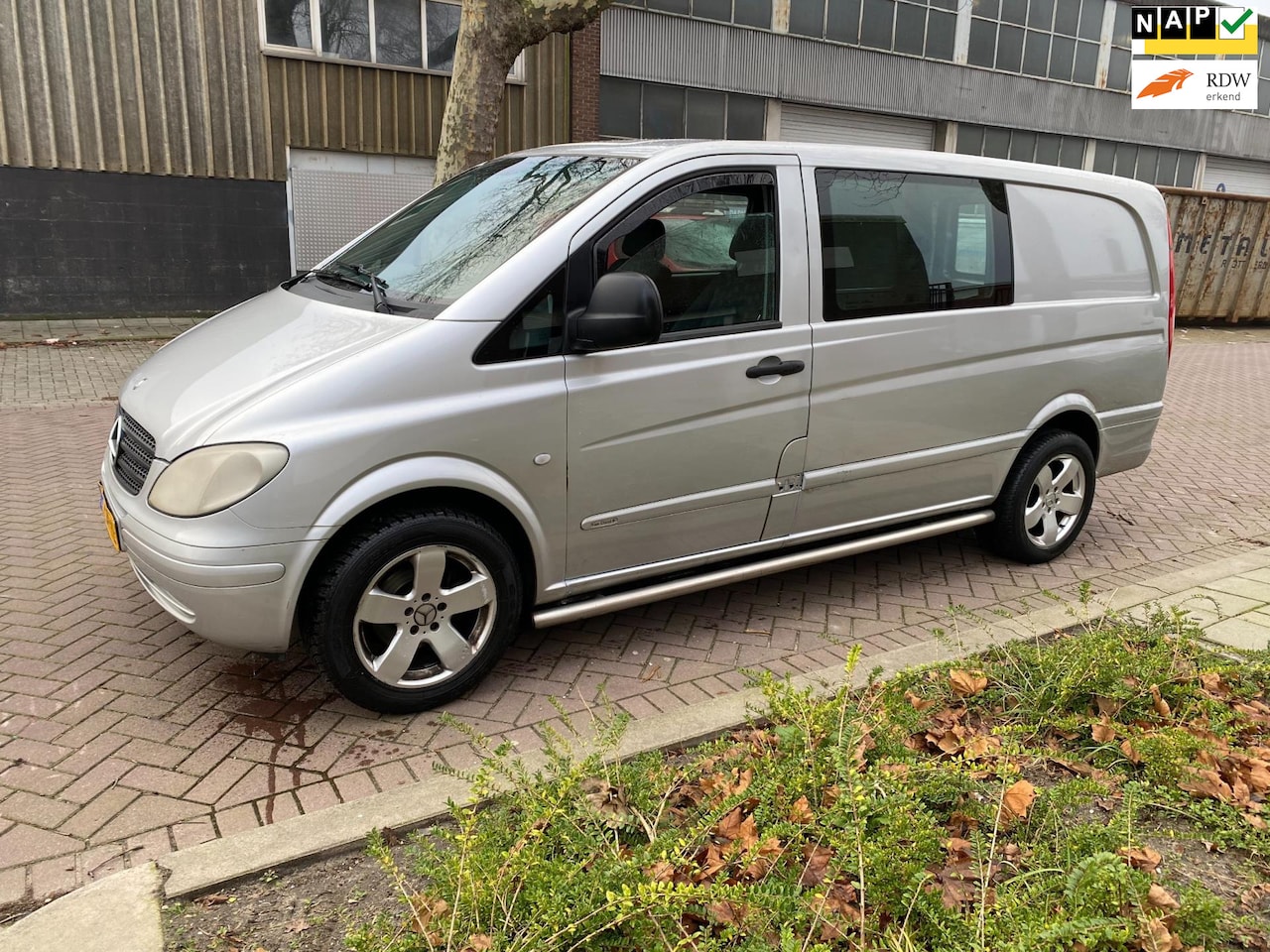 Mercedes-Benz Vito - 109 CDI 320 Lang DC luxe * Airco * Airbag * Elek ramen * Stuurbekrachtiging * Centrale deu - AutoWereld.nl