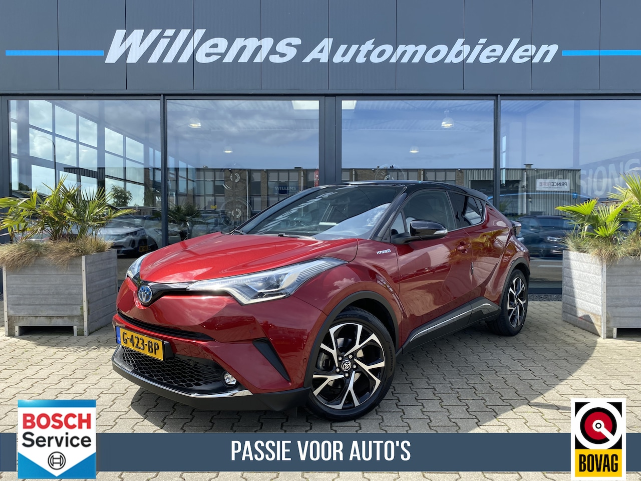 Toyota C-HR - 1.8 Hybrid Style Ultimate JBL , Stoel & Stuurverwarming , Trekhaak Afn - AutoWereld.nl