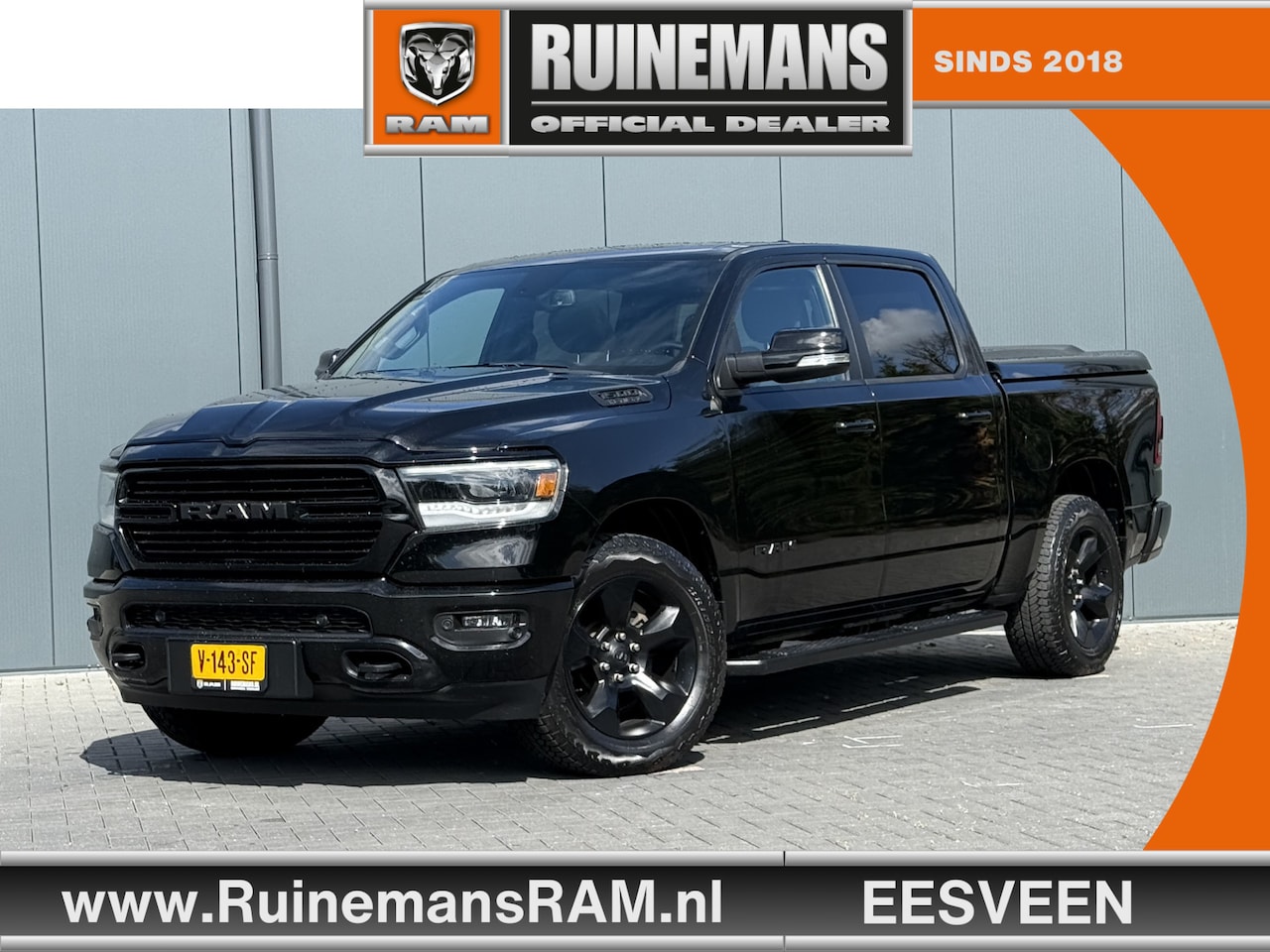 Dodge Ram 1500 - 5.7 V8 4x4 BIG HORN / CREW CAB / LPG-G3 / NL AUTO / PANO / CAMERA / 3.5T TREKHAAK / GORILL - AutoWereld.nl