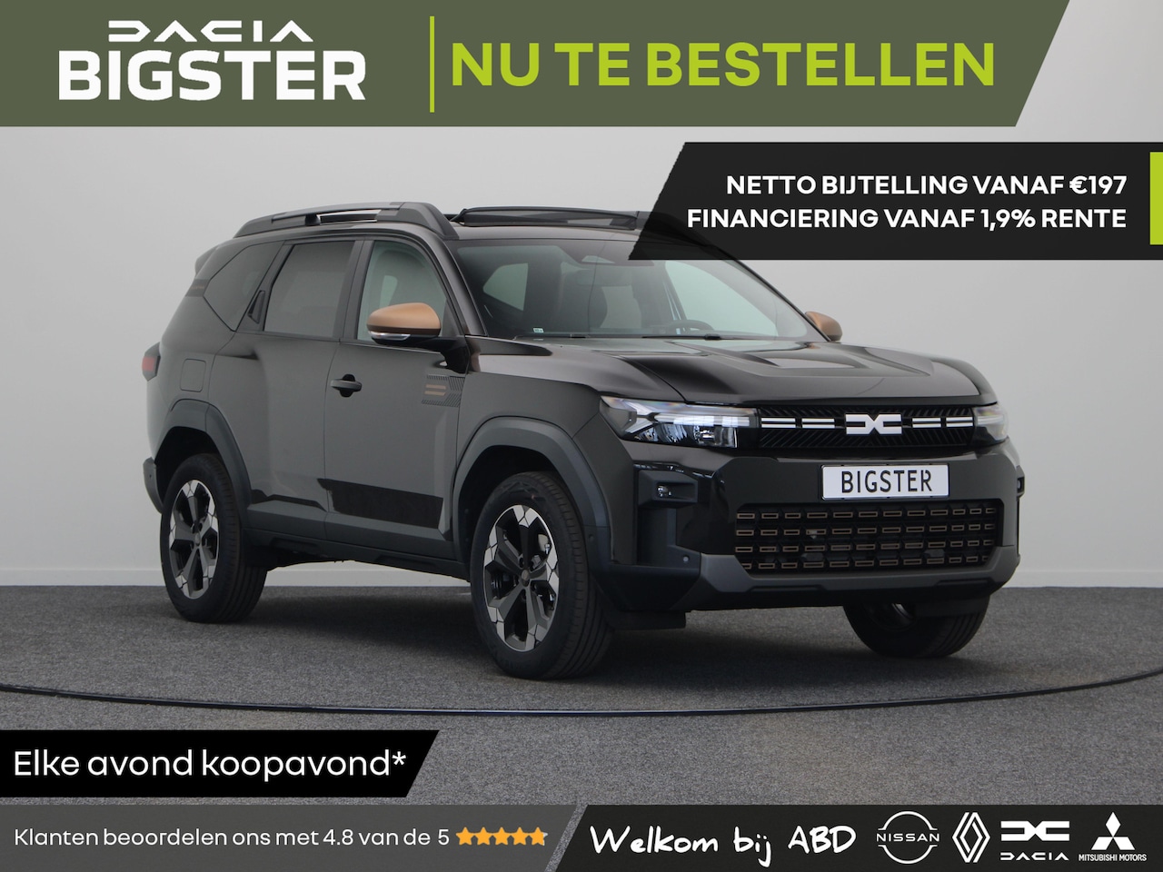 Dacia Bigster - Extreme Mild hybrid | Adaptive Cruise Control (HYBRID 155) | Antiblokkeersysteem (ABS) met - AutoWereld.nl