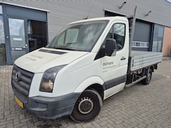 Volkswagen Crafter - 32 2.5 TDI L2 pick-up laadkraan 700kg hiab lang 2800kg trekhaak