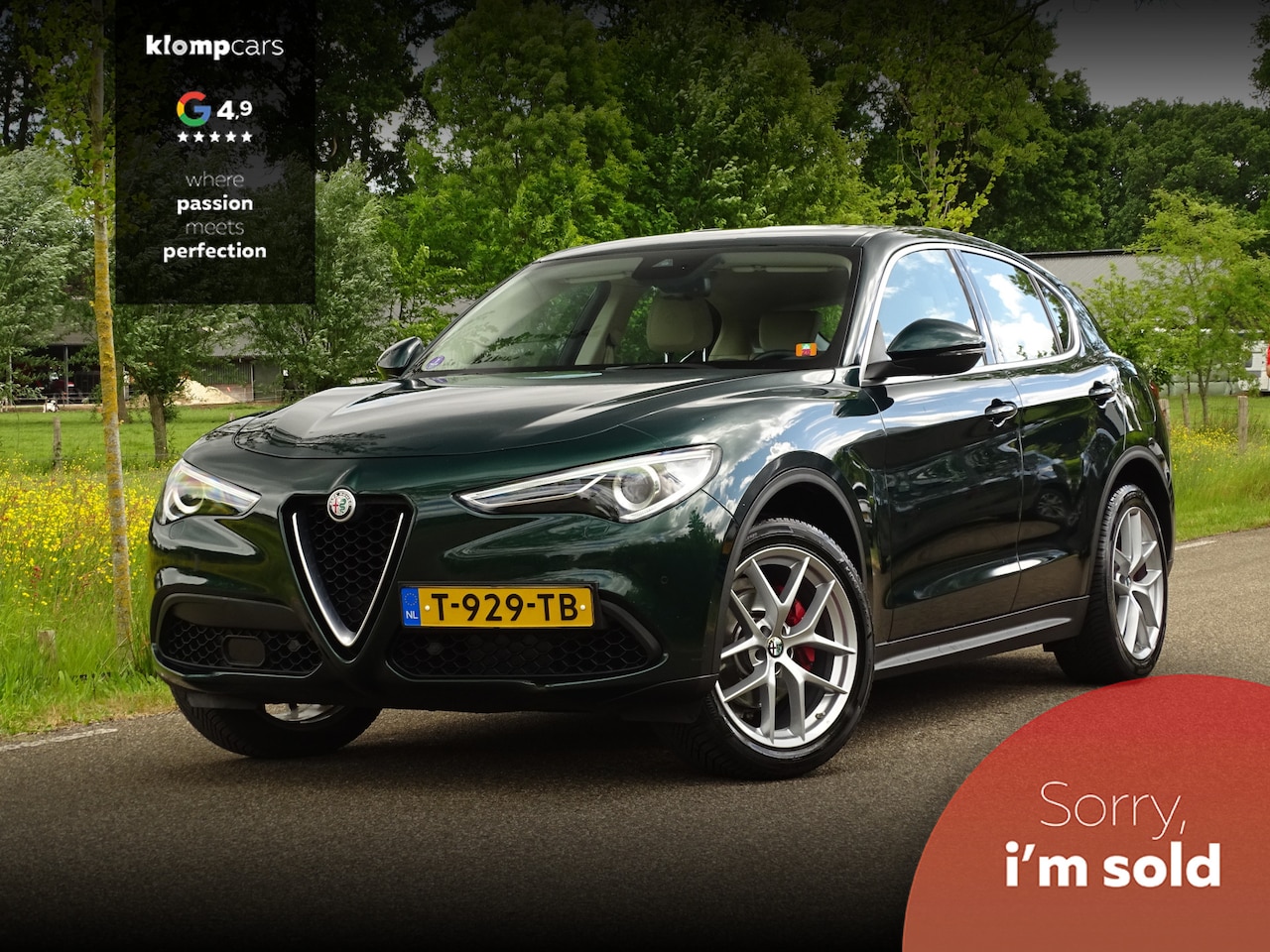 Alfa Romeo Stelvio - 2.0 T AWD 280PK | Verde Visconti | Trekhaak | Leer | Carplay | All-Season! - AutoWereld.nl