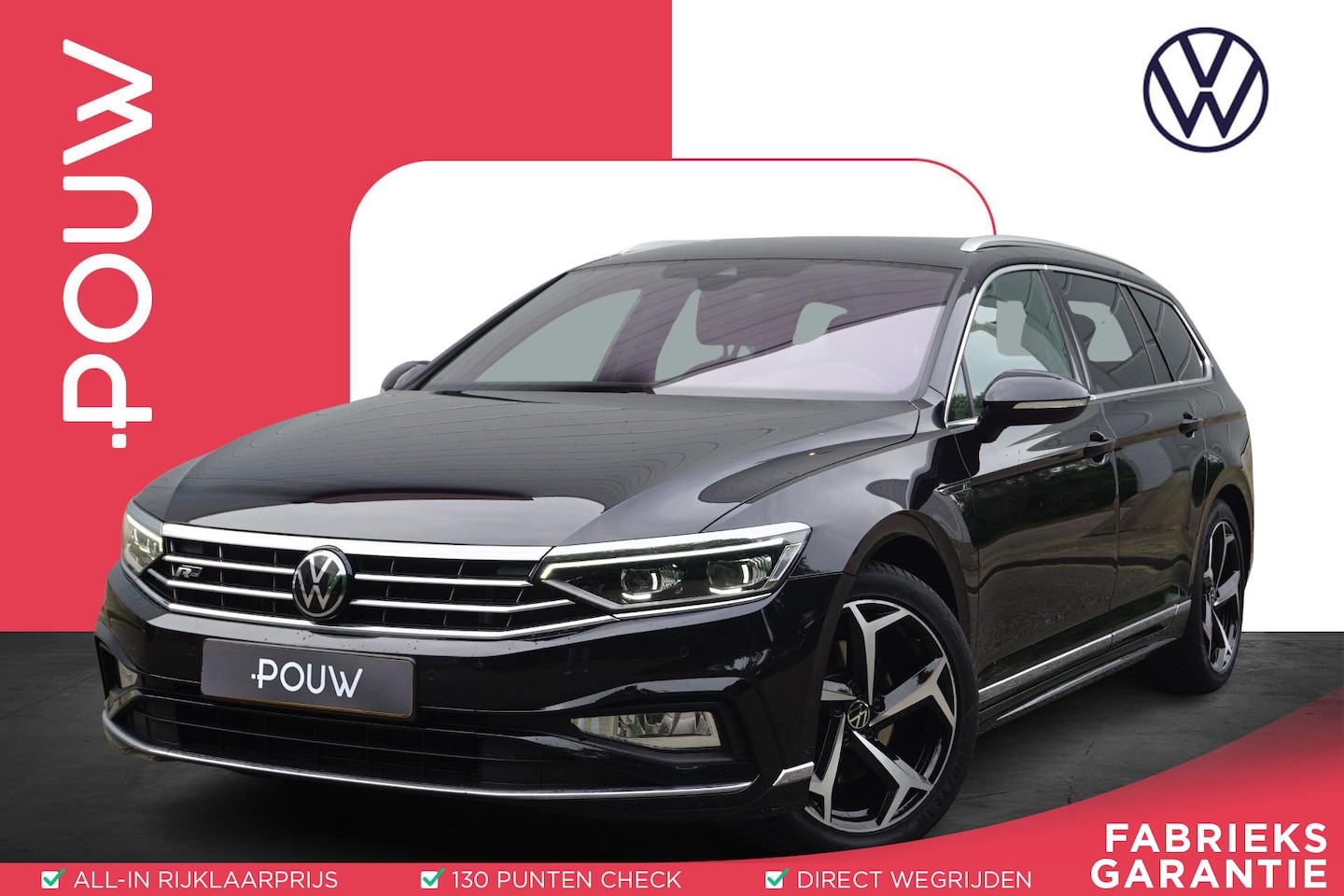 Volkswagen Passat Variant - 1.5 TSI 150pk DSG R-Line Business + | IQ-Light | Navigatie | Achteruitrijcamera - AutoWereld.nl
