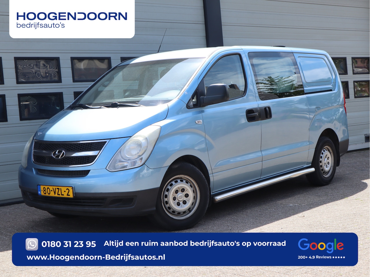 Hyundai H 300 - 2.5 CRDi 170pk DC 6 Pers. - 2x Schuifdr. - Airco - MARGE - Trekhaak - AutoWereld.nl