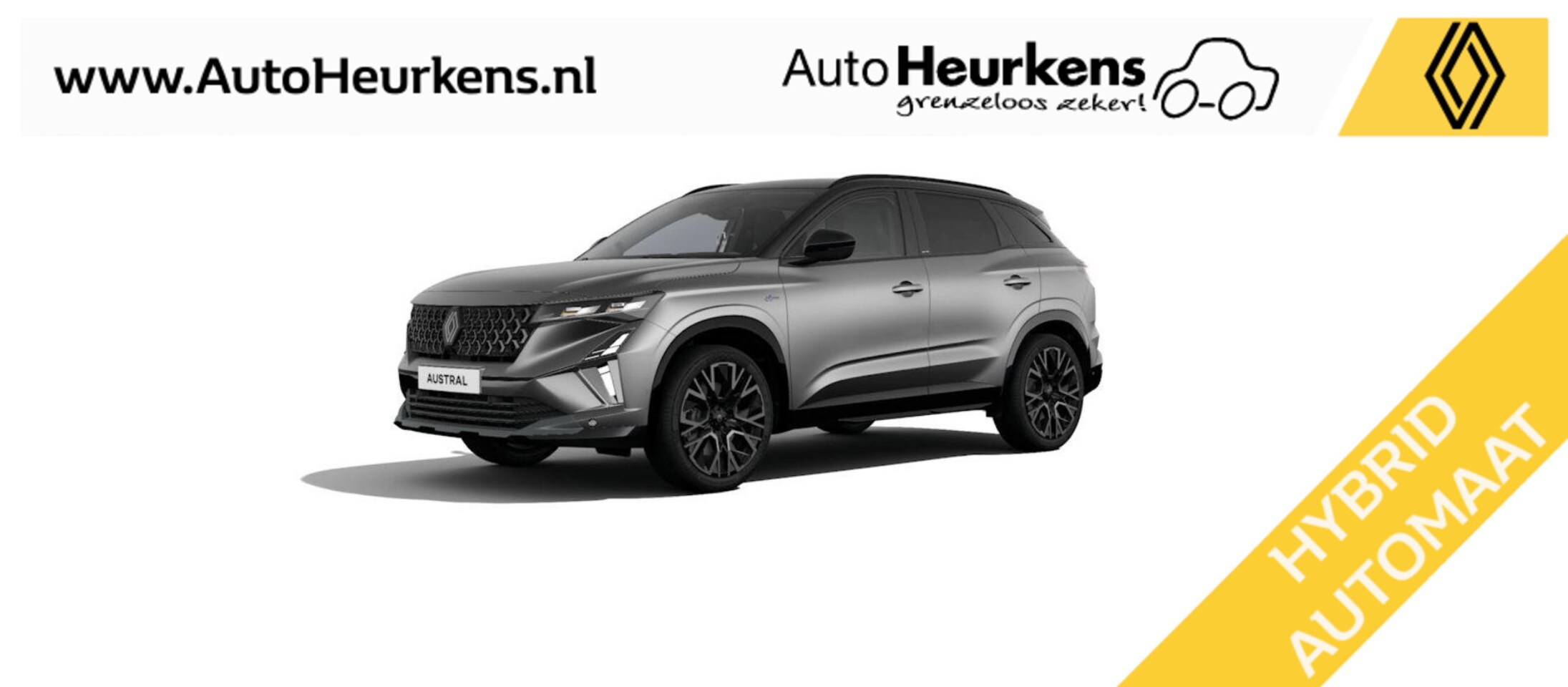 Renault Austral - E-Tech full hybrid 200 iconic esprit Alpine | Nieuwste uitvoering | Pack Vision | Pack Lig - AutoWereld.nl