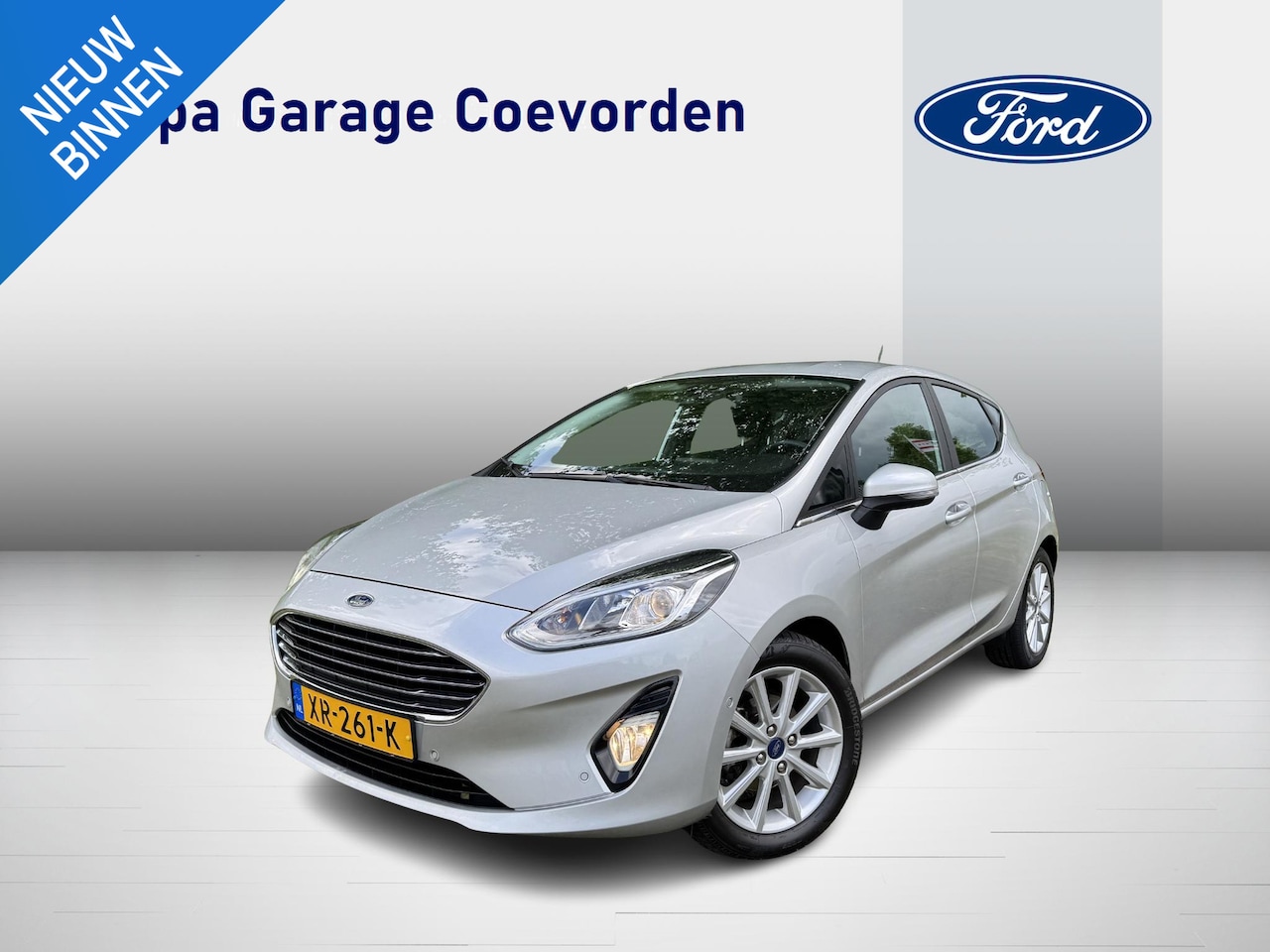 Ford Fiesta - 1.0 EB 100PK Titanium Automaat | WINTERPACK | CAMERA | CRUISE | CLIMA | NAVI | - AutoWereld.nl