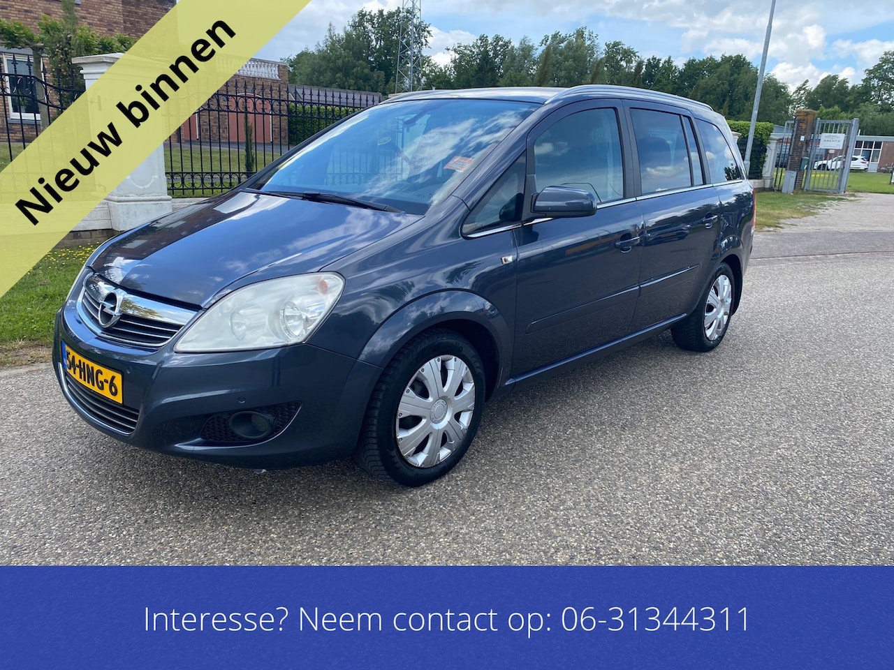 Opel Zafira - 1.8 Cosmo 7 persoons inruil koopje - AutoWereld.nl