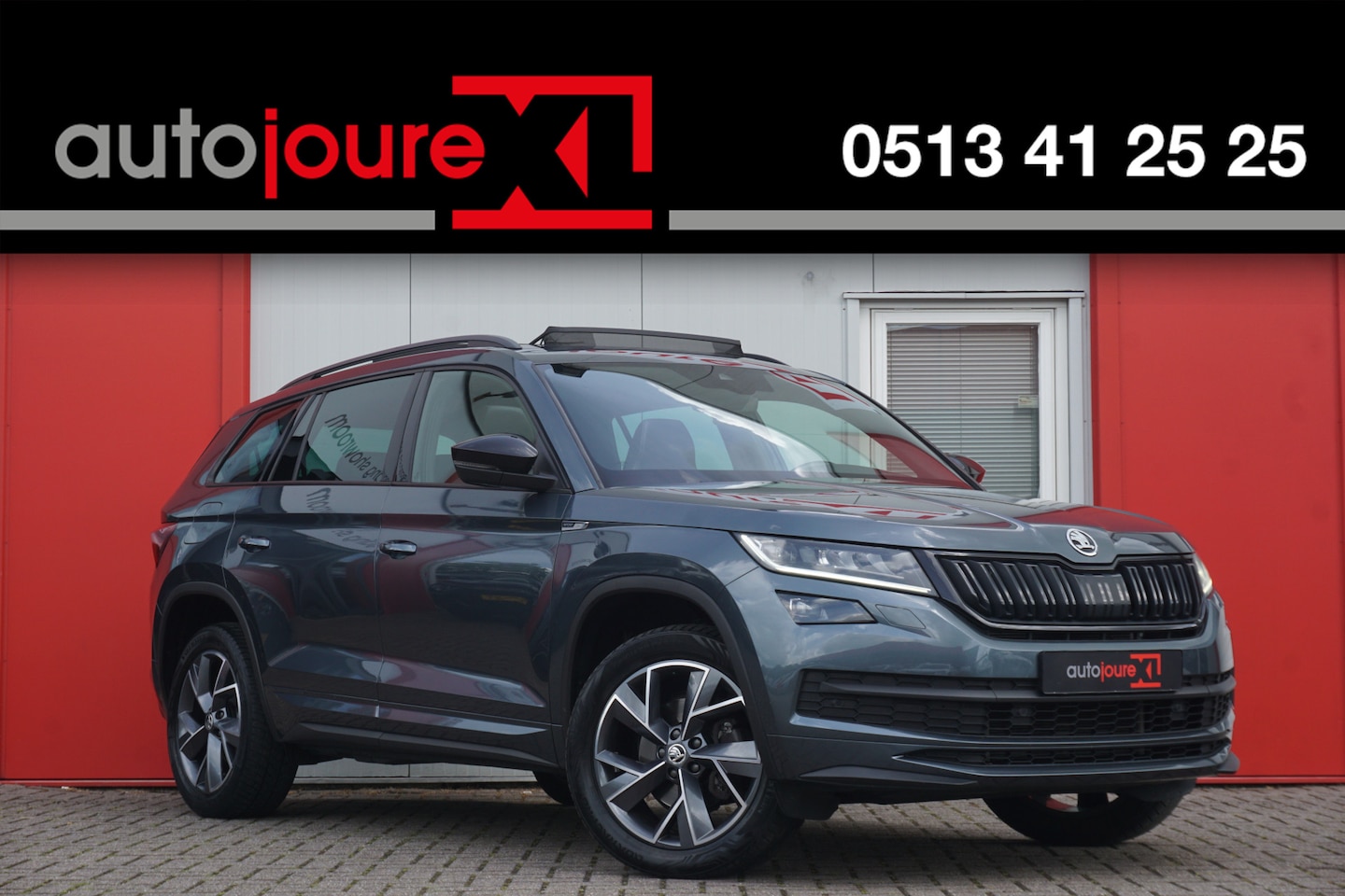 Skoda Kodiaq - 2.0 TDI 4x4 Sportline Business 7-pers | RS-Zetels | Panoramadak | ACC | Trekhaak | Virtual - AutoWereld.nl