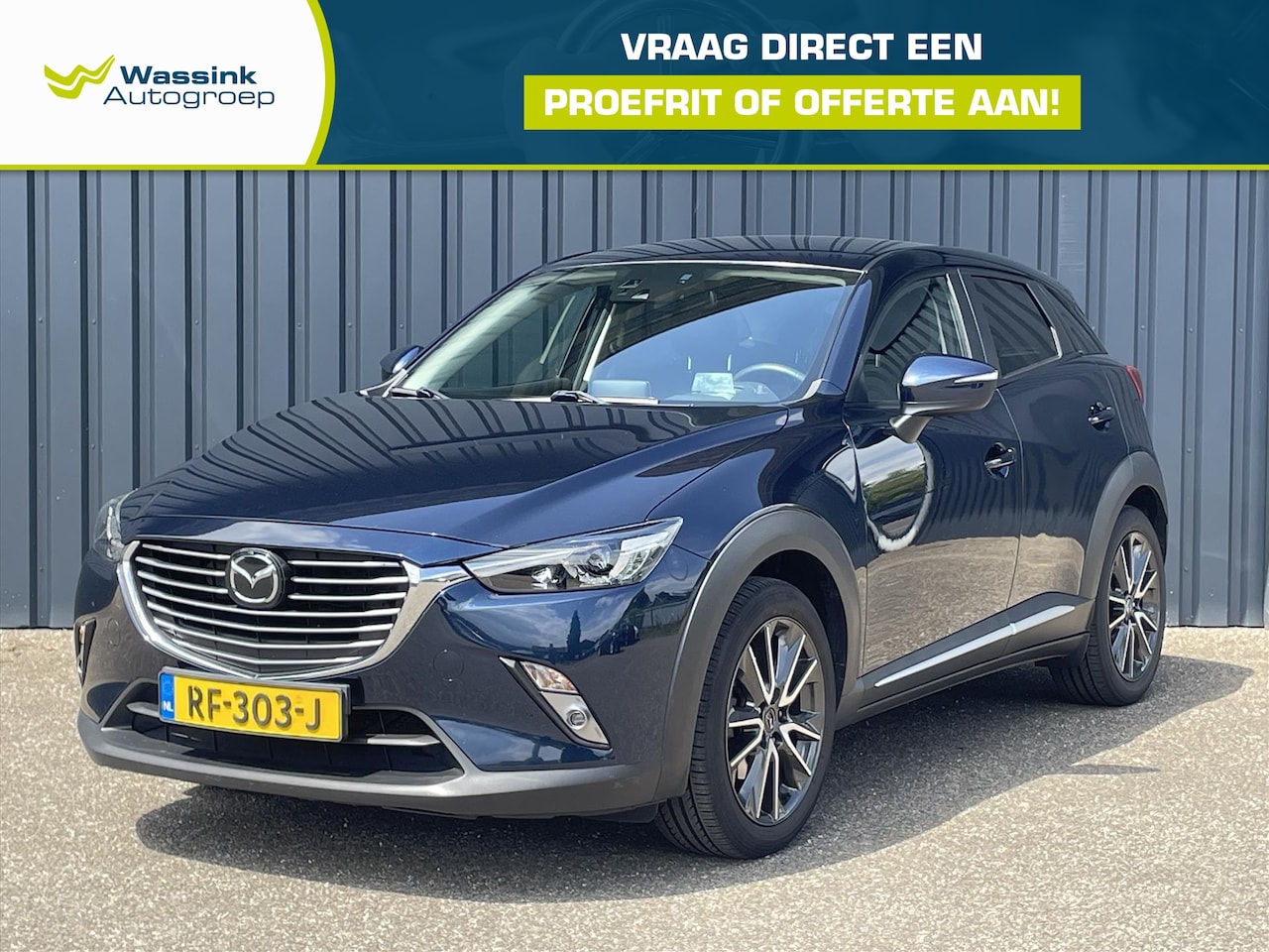 Mazda CX-3 - 2.0 SKYACTIV-G 120pk GT-M I Navigatie I Adaptive Cruise I Leder I Camera I - AutoWereld.nl