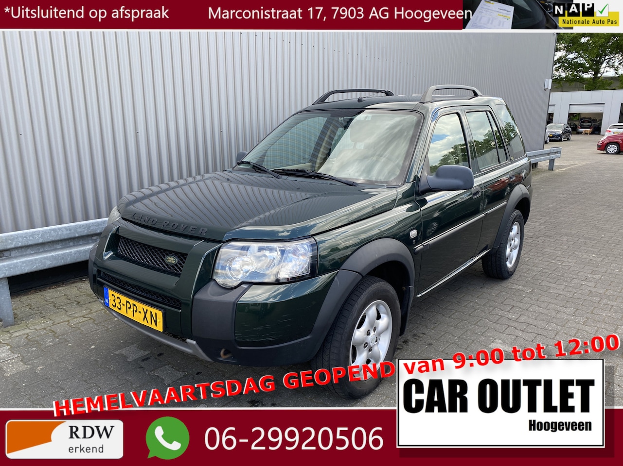 Land Rover Freelander Station Wagon - 1.8 S 168Dkm.NAP, A/C, Hill/Hold, Trekhaak & Nieuwe APK – Inruil Mogelijk – - AutoWereld.nl