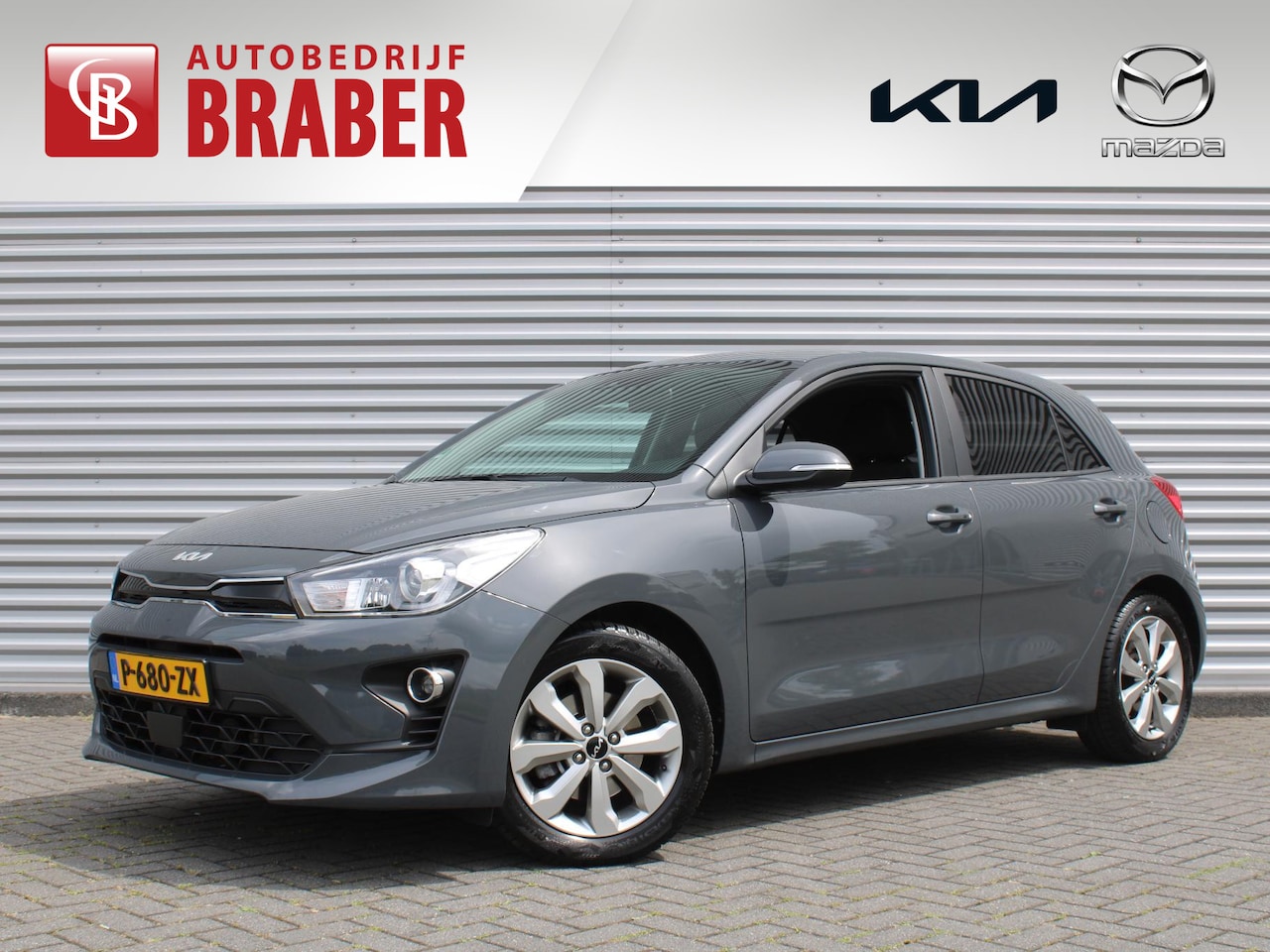 Kia Rio - 1.0 T-GDi MHEV DynamicPlusLine | Trekhaak | Airco | Navi | Cruise | Camera | 16" LM | - AutoWereld.nl