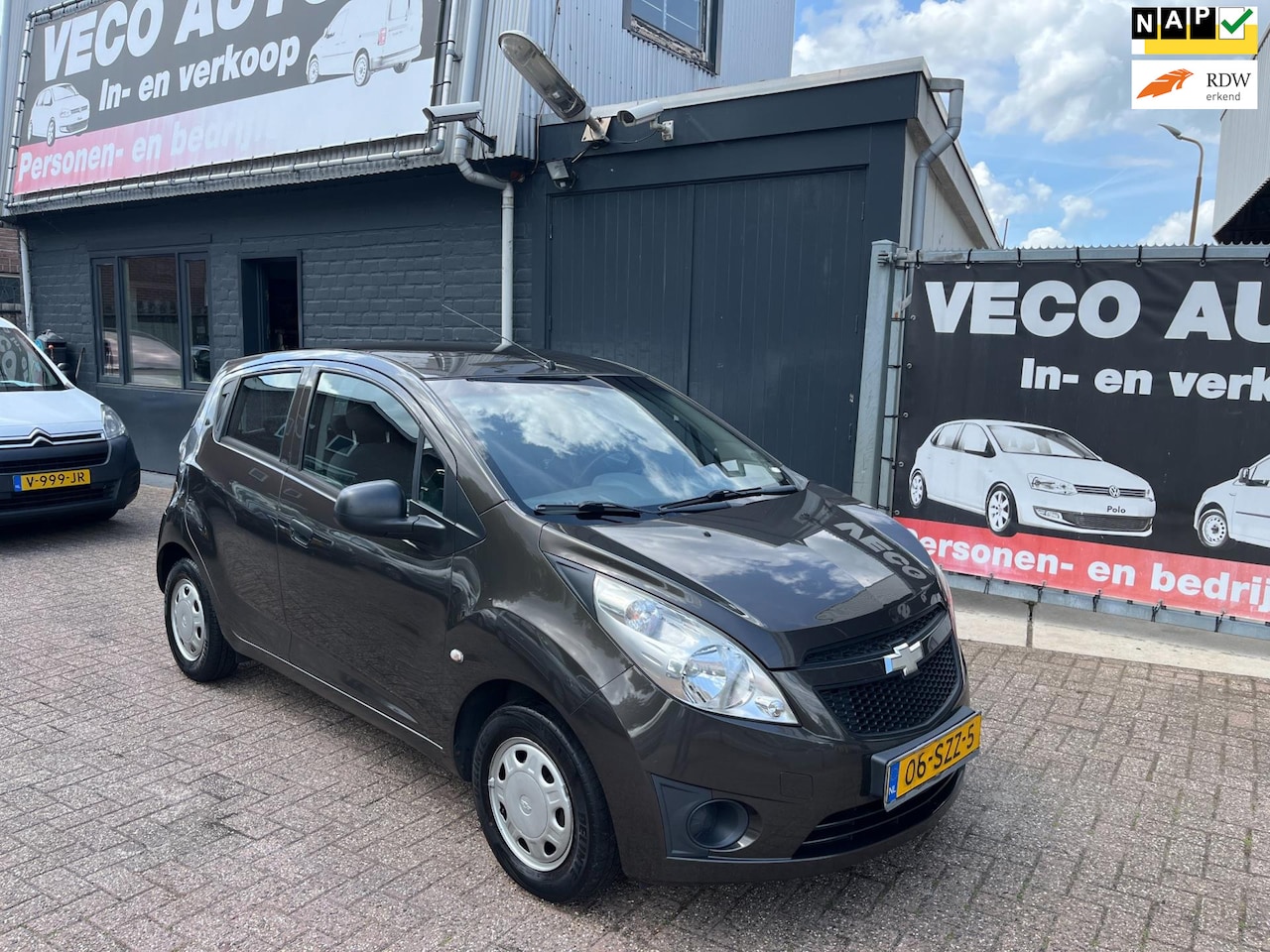 Chevrolet Spark - 1.0 16V LS Bi-Fuel airco nette auto - AutoWereld.nl