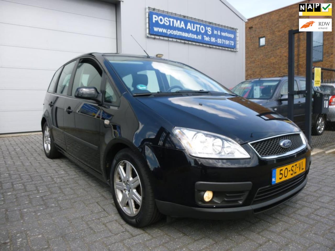Ford Focus C-Max - 1.8-16V Futura 1.8-16V Futura, airco, trekhaak. - AutoWereld.nl