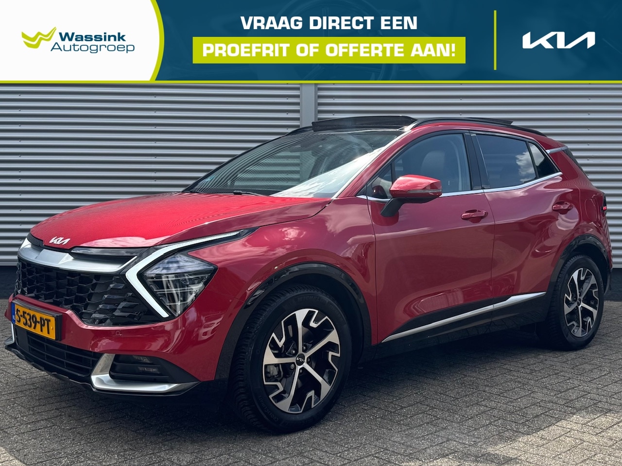 Kia Sportage - 1.6 T-GDi 230pk Hybrid AT6 DynamicPlusLine | Schuif/Kanteldak | Stoel/Stuurwielverwarming - AutoWereld.nl