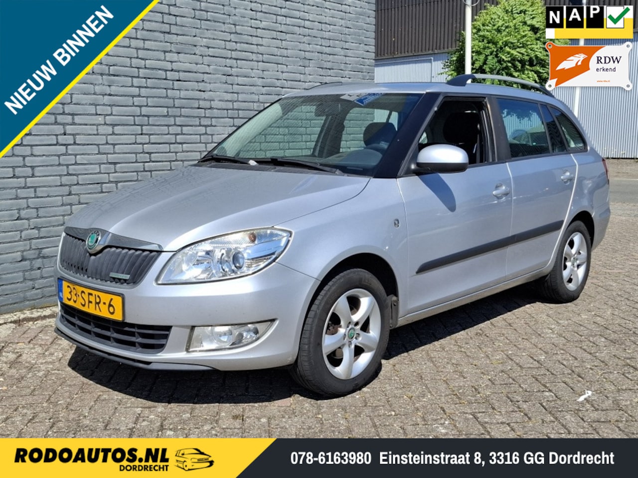Skoda Fabia Combi - 1.2 TDI Greenline Airco Nieuwe APK - AutoWereld.nl