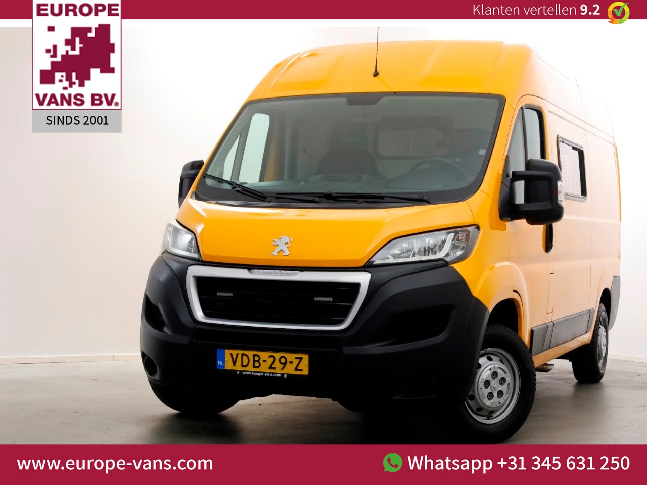 Peugeot Boxer - 335 2.0 BlueHDI 130pk E6 L2H2 Premium Airco 10-2019 - AutoWereld.nl