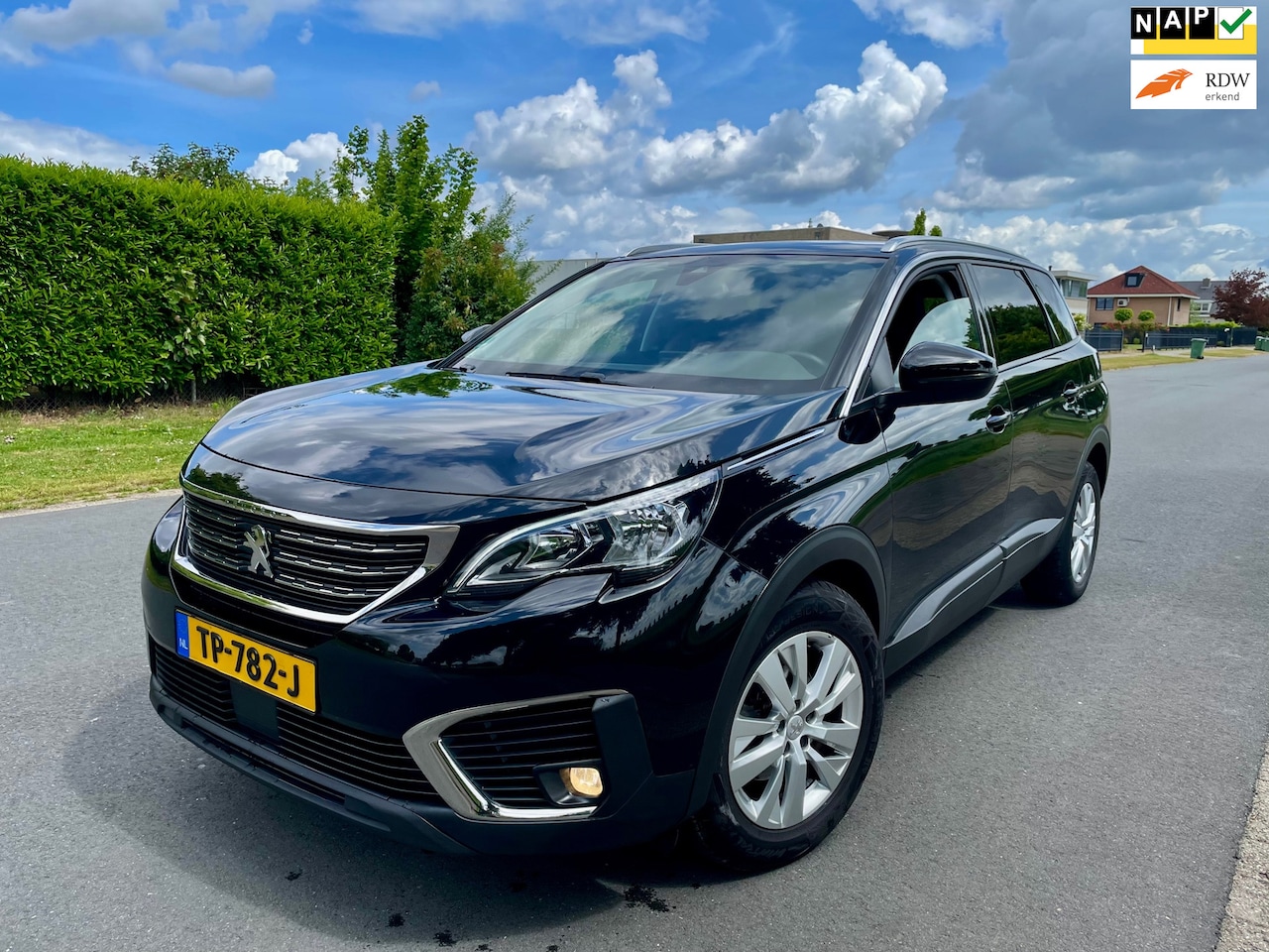 Peugeot 5008 - 1.2 PureTech Blue Lease Executive 7 ZITS/NAP/CLIMA/LEER - AutoWereld.nl