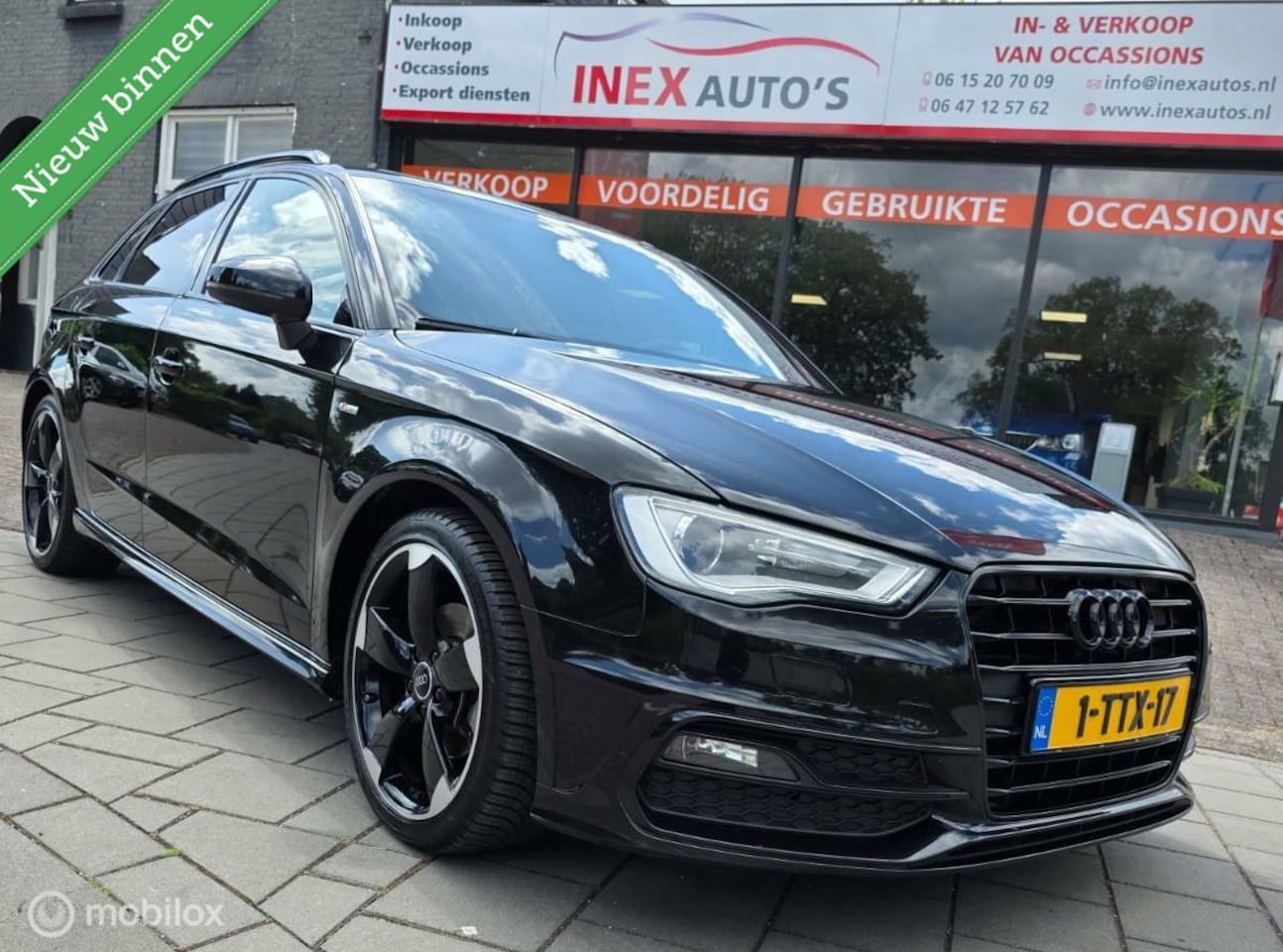 Audi A3 Sportback - 1.6 TDI Ambition Pro Line S-Line Auto.Black Edition - AutoWereld.nl