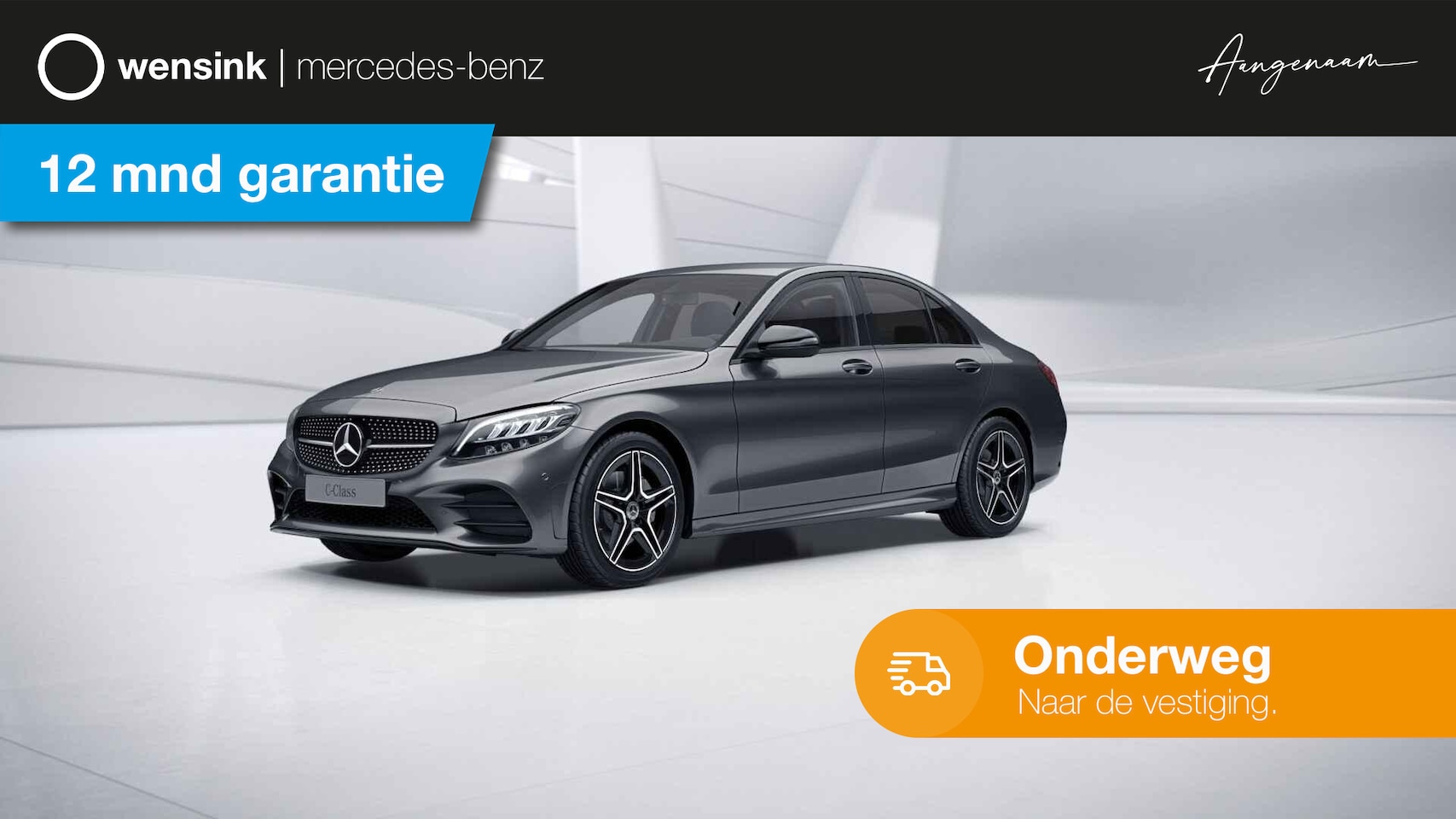 Mercedes-Benz C-klasse - 180 Business Solution | AMG | Night | Stoelverwarming | Widescreen | - AutoWereld.nl