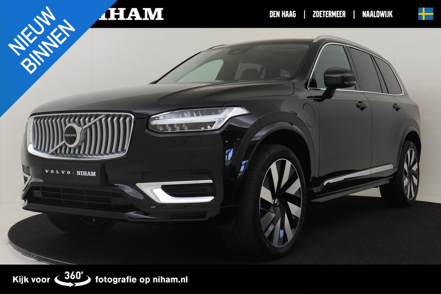 Volvo XC90 - T8 RECHARGE AWD ULTIMATE BRIGHT -PANO.DAK|BOWERS&WILKINS|GEVENT.LEDER+MASSAGE|21" - AutoWereld.nl