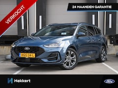 Ford Focus Wagon - ST Line X 1.0 EcoBoost Hybrid 125pk TREKHAAK | WINTER PACK | 17''LM | HUD | PDC + CAM. | B