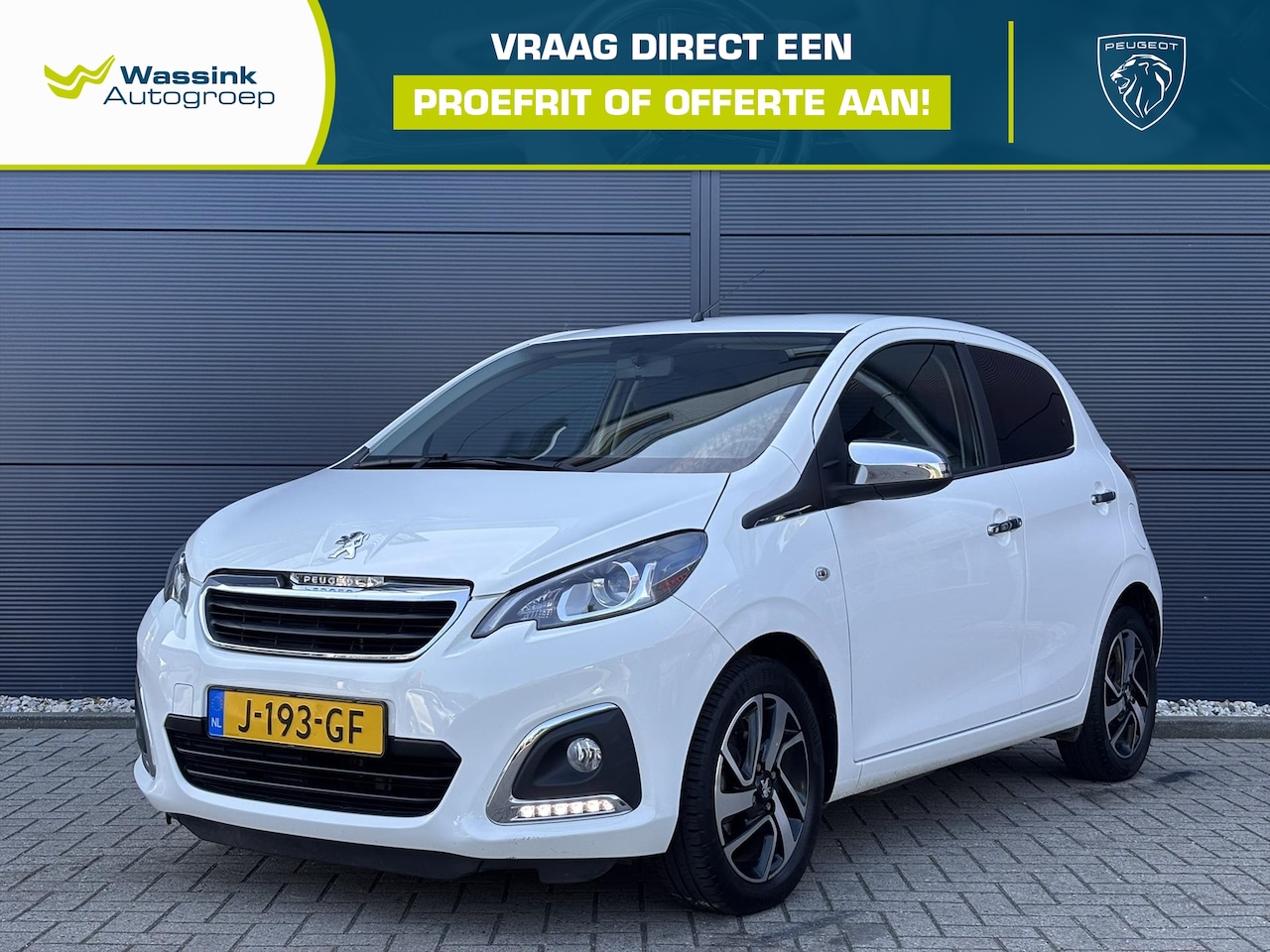 Peugeot 108 - 1.0 e-VTi 5DRS ALLURE I Pack City I Pack Style I Multimedia scherm I Camera - AutoWereld.nl