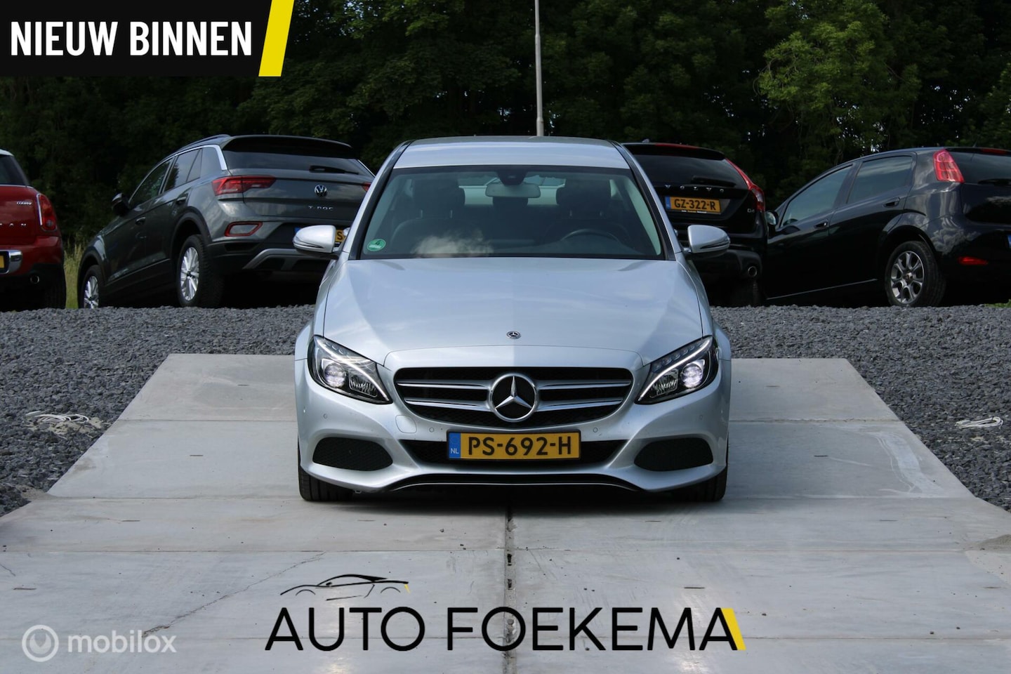 Mercedes-Benz C-klasse - 180 Business Solution LED TREKHAAK BLINDSPOT - AutoWereld.nl