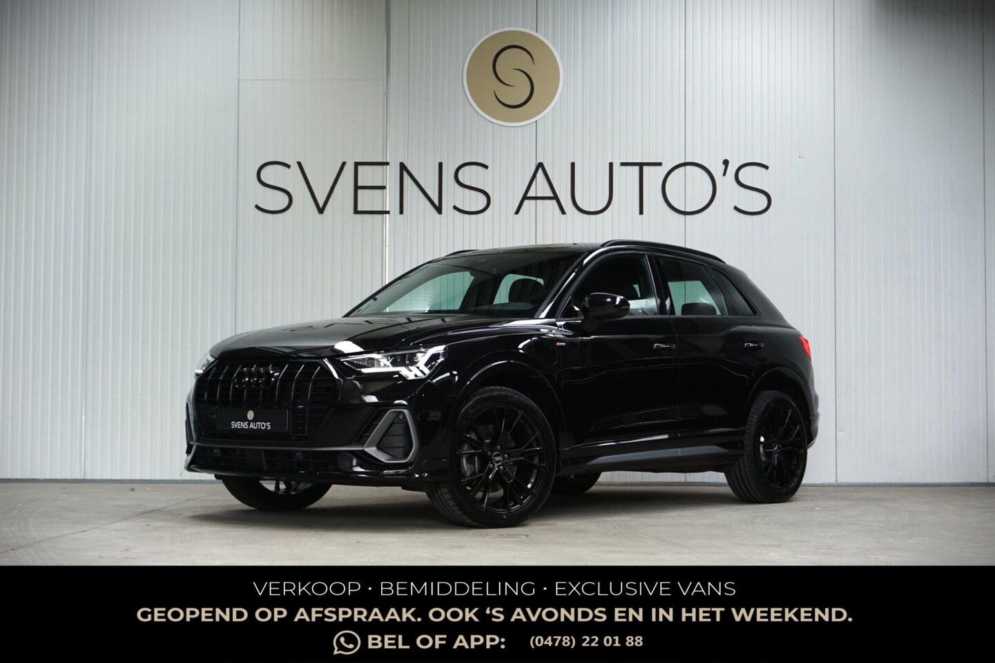 Audi Q3 - 45 TFSIe S-Line Black Edition LED|Camera|20"|Carplay - AutoWereld.nl