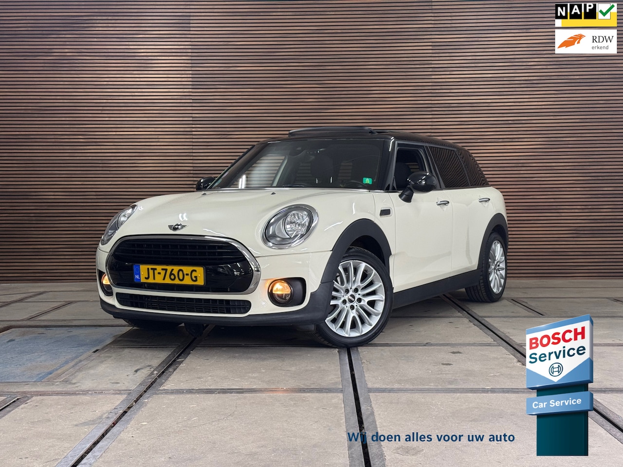 MINI Clubman - Mini 1.5 Cooper Aut Pepper Business | Pano | Navi | Leer - AutoWereld.nl