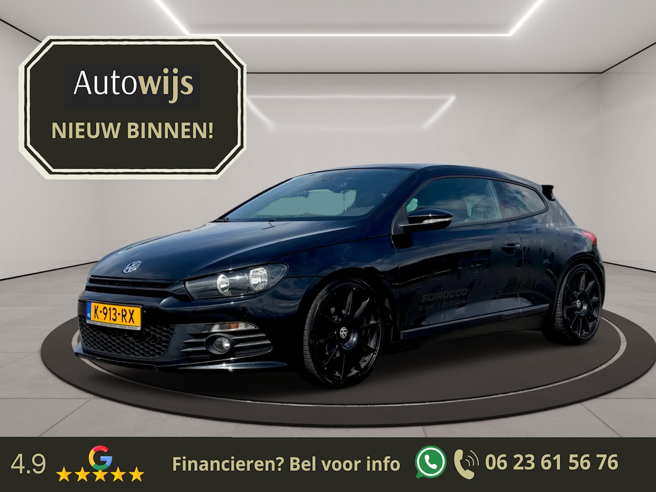 Volkswagen Scirocco - 1.4 TSI|Highline|122PK|LM-Velgen|Groot scherm|Goed onderhouden - AutoWereld.nl