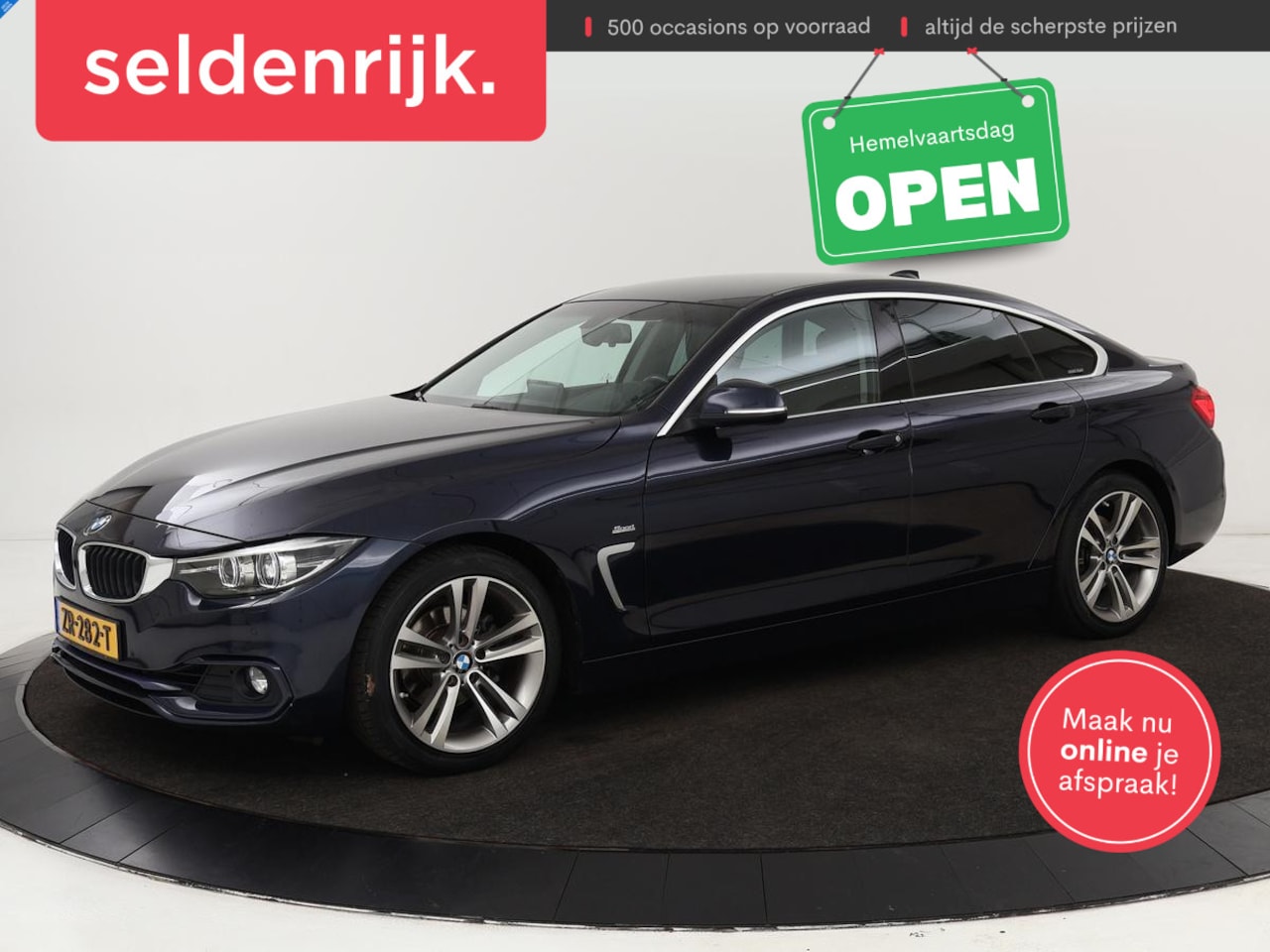 BMW 4-serie Gran Coupé - 420i Sport Line | Stoelverwarming | Full LED | Sportstoelen | Bluetooth | Climate control - AutoWereld.nl