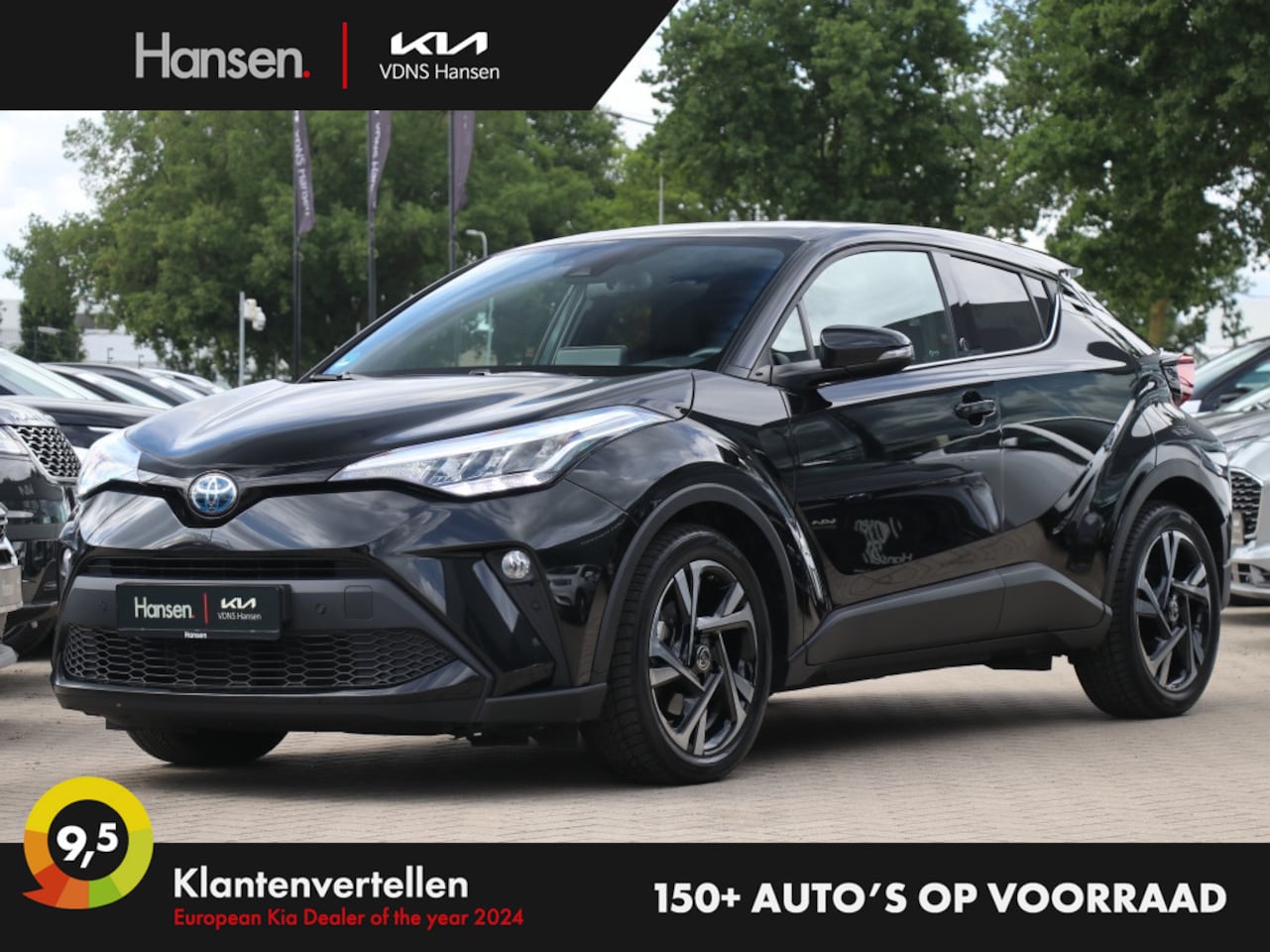 Toyota C-HR - 2.0 Hybrid Dynamic I Camera I Dodehoekdetectie - AutoWereld.nl