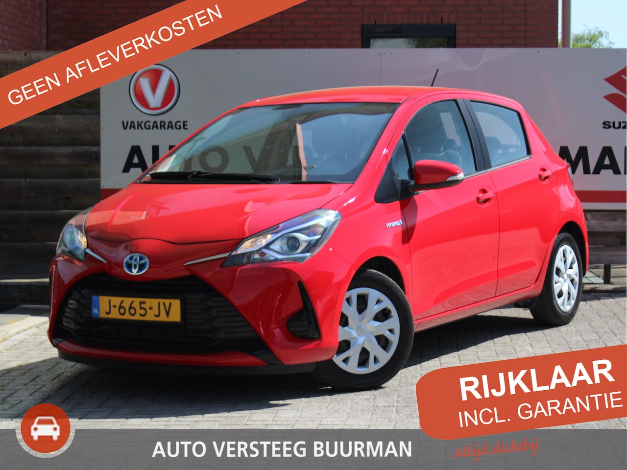 Toyota Yaris - 1.5 Hybrid Active 116PK Automaat Achteruitrijcamera, Cruise Control, Bluetooth, Airco Auto - AutoWereld.nl