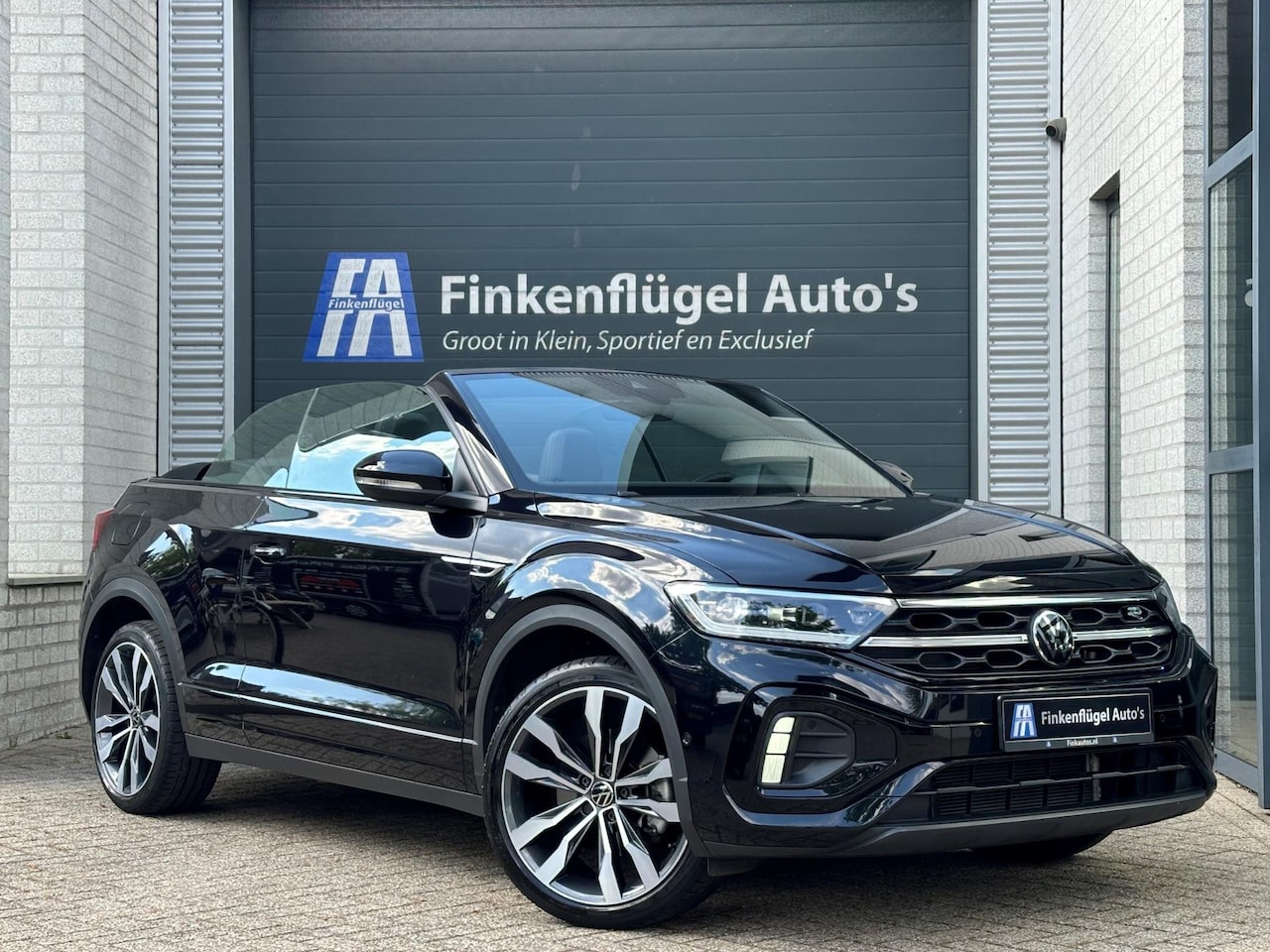 Volkswagen T-Roc Cabrio - 1.5 TSI R-Line Nieuw model |Beats |IQ-light |Leder |Trekhaak |Rij assistent | - AutoWereld.nl
