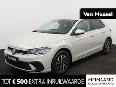 Volkswagen Polo - 1.0 TSI Life Edition | Navigatie | Apple Carplay | Adaptieve cruise control | Climate cont