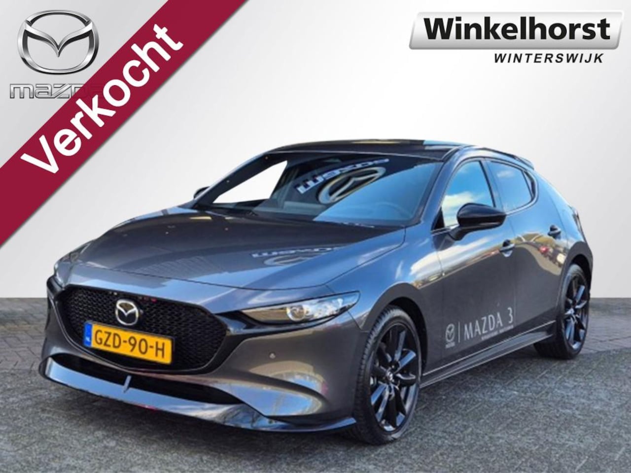 Mazda 3 - E- SKYACTIV- G 2.5 140 6MT M-HYBRID HOMURA / AERO-PAKKET - AutoWereld.nl