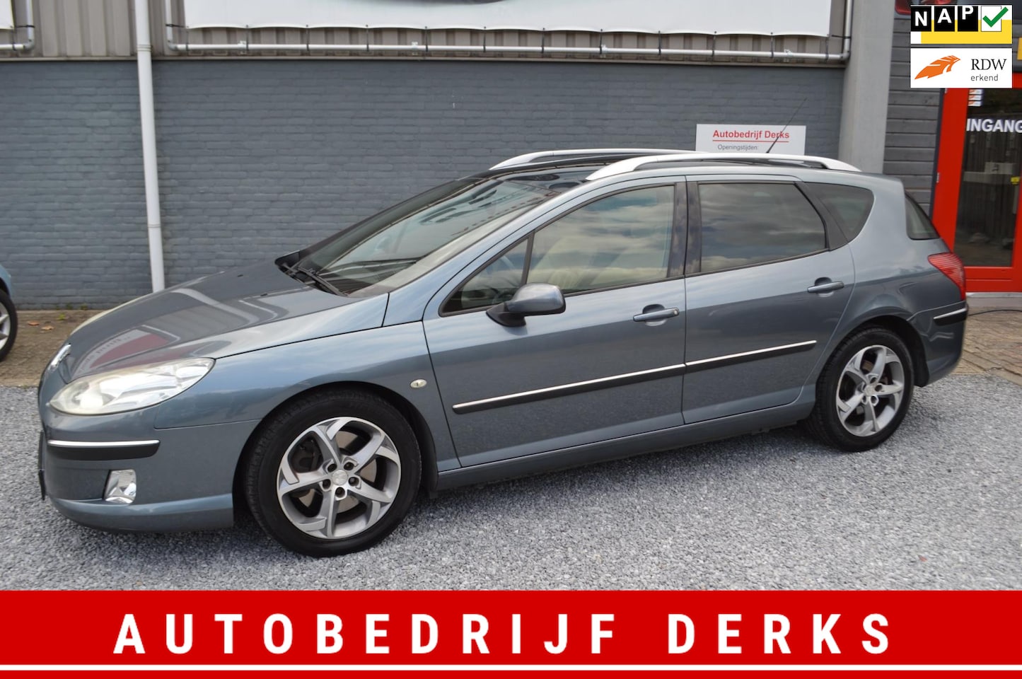 Peugeot 407 SW - 3.0-24V V6 XT AUT Airco Leer Navi APK - AutoWereld.nl