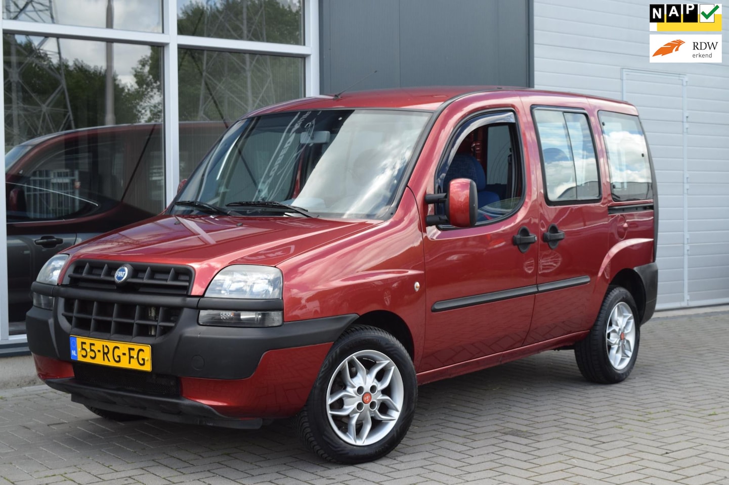 Fiat Doblò - 1.6-16V Dynamic Plus | Airco | Elek-Pakket | NAP + APK 5-2026 ! - AutoWereld.nl