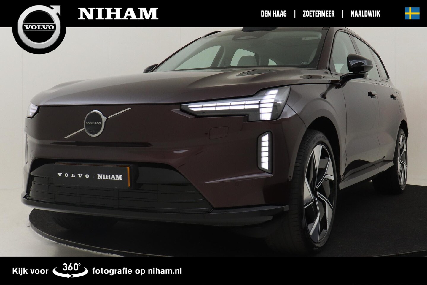 Volvo EX90 - TWIN MOTOR ULTRA 7p. 111 kWh -PANO.DAK|BOWERS&WILKINS|LUCHTVERING|MASSAGE|360°CAM|22" - AutoWereld.nl