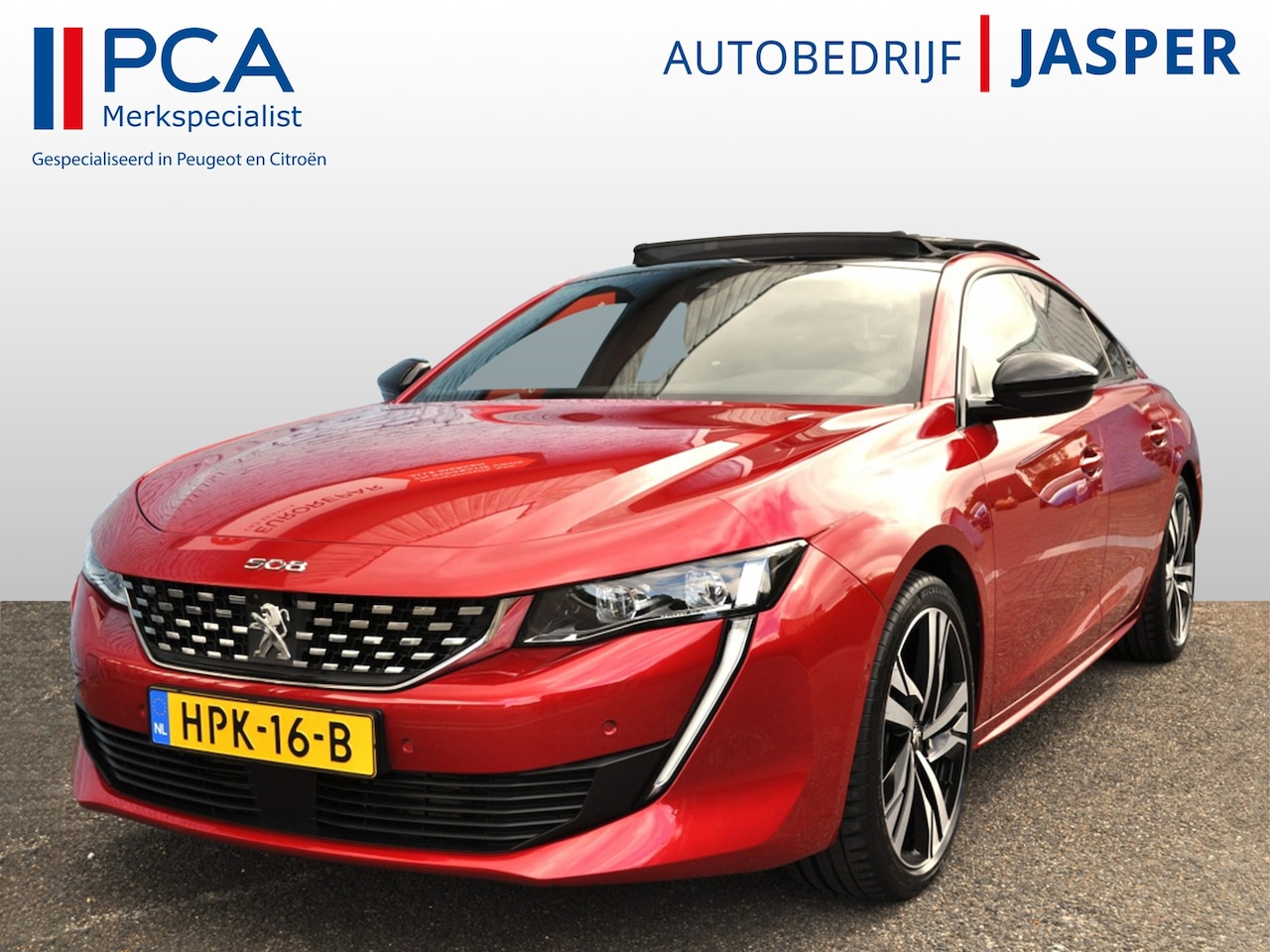 Peugeot 508 - 1.6 GT225Pk F.E. schd. leer nachtz. focal adapcrc massage - AutoWereld.nl
