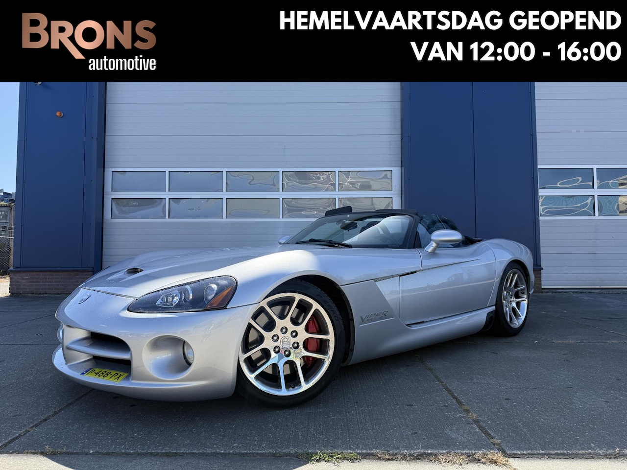 Dodge Viper - srt-10 Cabrio l  Nieuwstaat - AutoWereld.nl