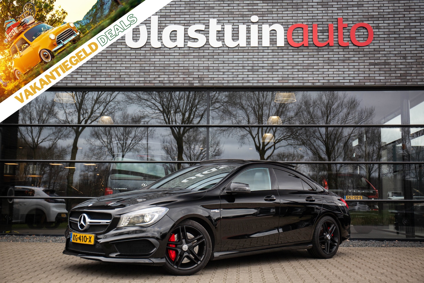 Mercedes-Benz CLA-Klasse - AMG 45 4MATIC Pano, Leer, 361PK, GOED ONDERHOUDEN - AutoWereld.nl