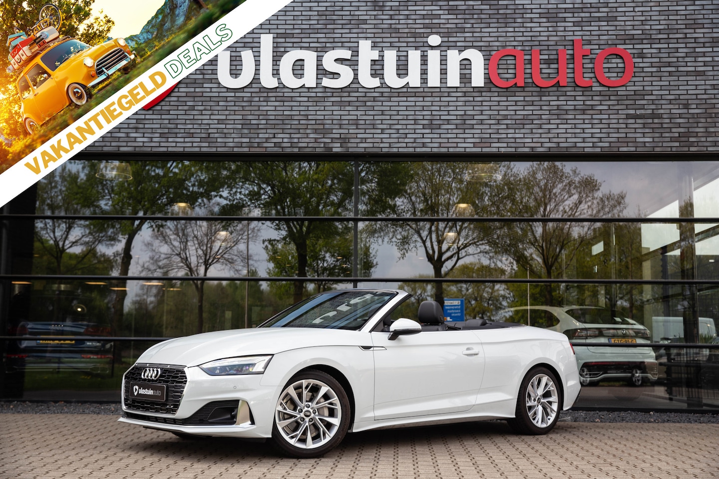 Audi A5 Cabriolet - 40 TFSI Advanced Edition 40 TFSI Advanced Edition , Adap. cruise, Virtual cockpit, Achteruitrijcamera, - AutoWereld.nl